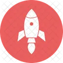 Exploration Missile Rocket Icon