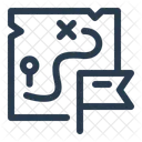 Exploration Hike Adventure Icon