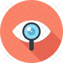 Explore Eye Glass Icon