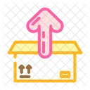 Open Box Unpacking Icon