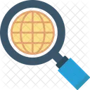 Explore Global Magnifier Icon