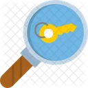 Explore Find Magnifier Icon