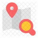 Explore Map Explore Location Icon