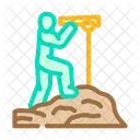 Explorer Telescope Geographical Icon
