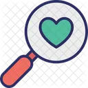 Exploring Love Find Partner Heart Icon