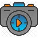 Explosao Camera Configuracao Ícone