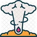 Explosion Nuclear Danger Icon