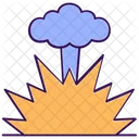 Explosion Nuclear Bomb Icon