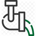 Hochofen Schmelzen Symbol