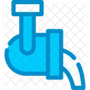 Hochofen Schmelzen Symbol