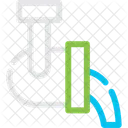 Hochofen Schmelzen Symbol