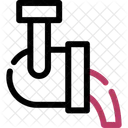 Hochofen Schmelzen Symbol
