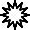 Explosion Outburst Sparkle Icon