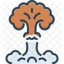 Explosion Volcanic Destructive Icon