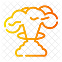 Explosion War Atomic Bomb Icon