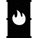 Explosion Flammable Burn Icon