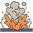 Explosion Blast Rock Icon