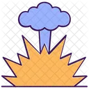 Explosion Nuclear Bomb Icon