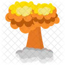 Explosion Nucleaire Explosion Chimique Bombe Nucleaire Icon