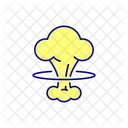 Peligro Radiacion Nuclear Icono