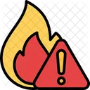 Explosive Burning Fire Icon