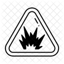 Explosive Warning Icon