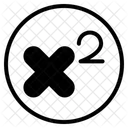 Exponentiation Icon