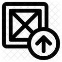 Export Verpackung Versand Symbol