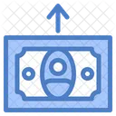 Export Dollar Stack Cash Icon