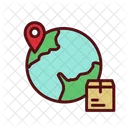 Export Delivery Box Export Icon
