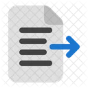 Export Document  Icon