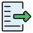 Export Document 아이콘