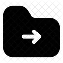 Export Folder Data Storage Symbol