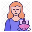 Exportador Mercadorias No Exterior Comercio Internacional Comercio Produto Transporte Ícone