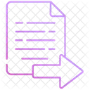 Datei Exportieren Datei Dokument Symbol