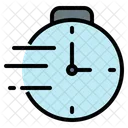 Express Fast Timer Logistics Delivery Icon