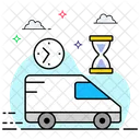 Express Service Fast Delivery On Time Delivery Icon