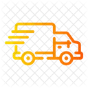 Express Delivery Truck Vehicle Icon