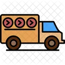 Express Delivery Auto Delivery Express Fast Speed Truck Vehicle Icon