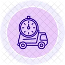 Express Delivery Line Icon Icon