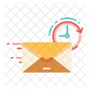 Express Mail Fast Courier Mail Service Icon