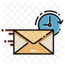 Express Mail Fast Courier Mail Service Icon