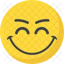 Sorrindo Alegre Emoticon Ícone