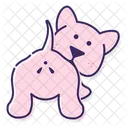 Expressao De Igland Expressao De Glandula Cachorro Icon