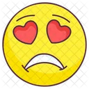 Emoji De Amor Triste Expressao Triste Emotag Ícone