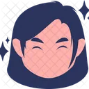 Criancas Expressao Menina Icon