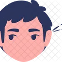 Criancas Expressao Adesivo Icon