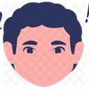 Criancas Expressao Adesivo Icon