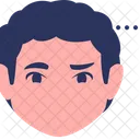Criancas Expressao Adesivo Icon