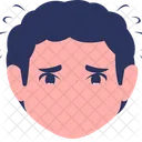 Criancas Expressao Adesivo Icon